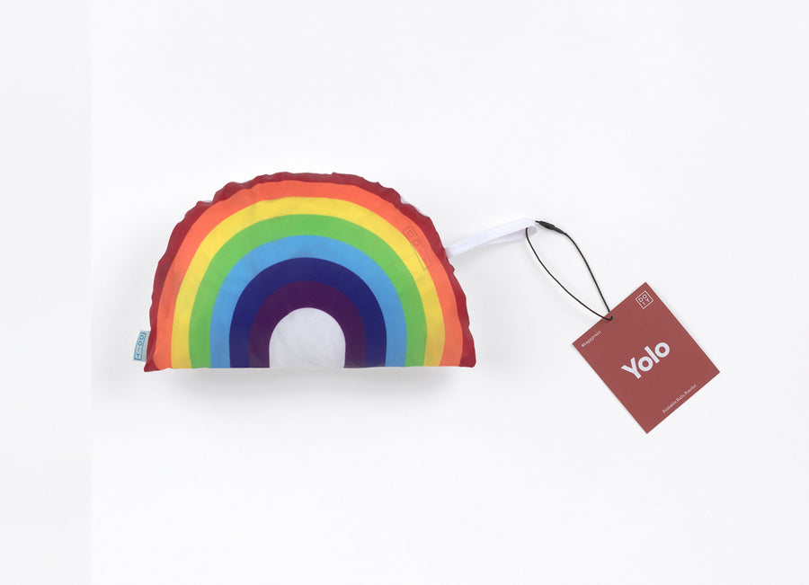 Poncho impermeable arcoiris